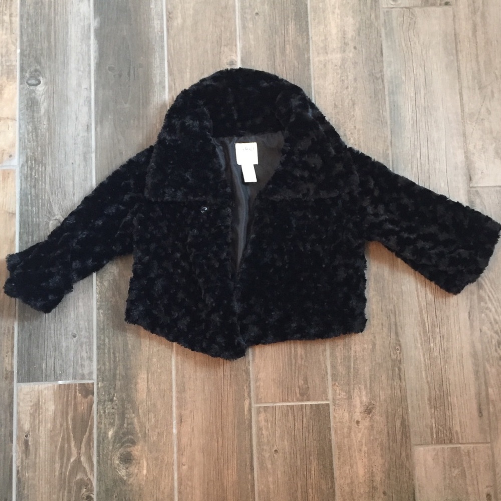 BRITNEY SPEARS Y2K Candies VTG faux fur cropped coat